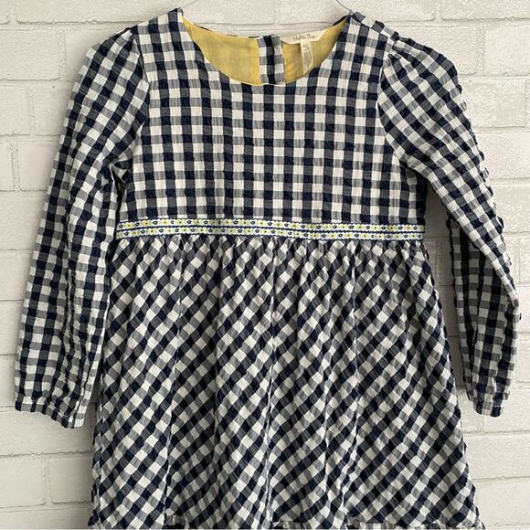 Matilda Jane Enchanted Garden Gingham and Giggles Textured Dress Size 14 - Picture 7 of 15